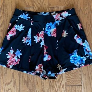 Express floral shorts